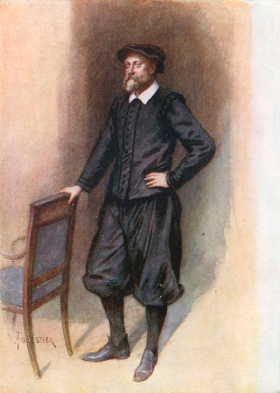 The Concierge of the Musee Plantin-Moretus, Antwerp by Amedee (after) Forestier
