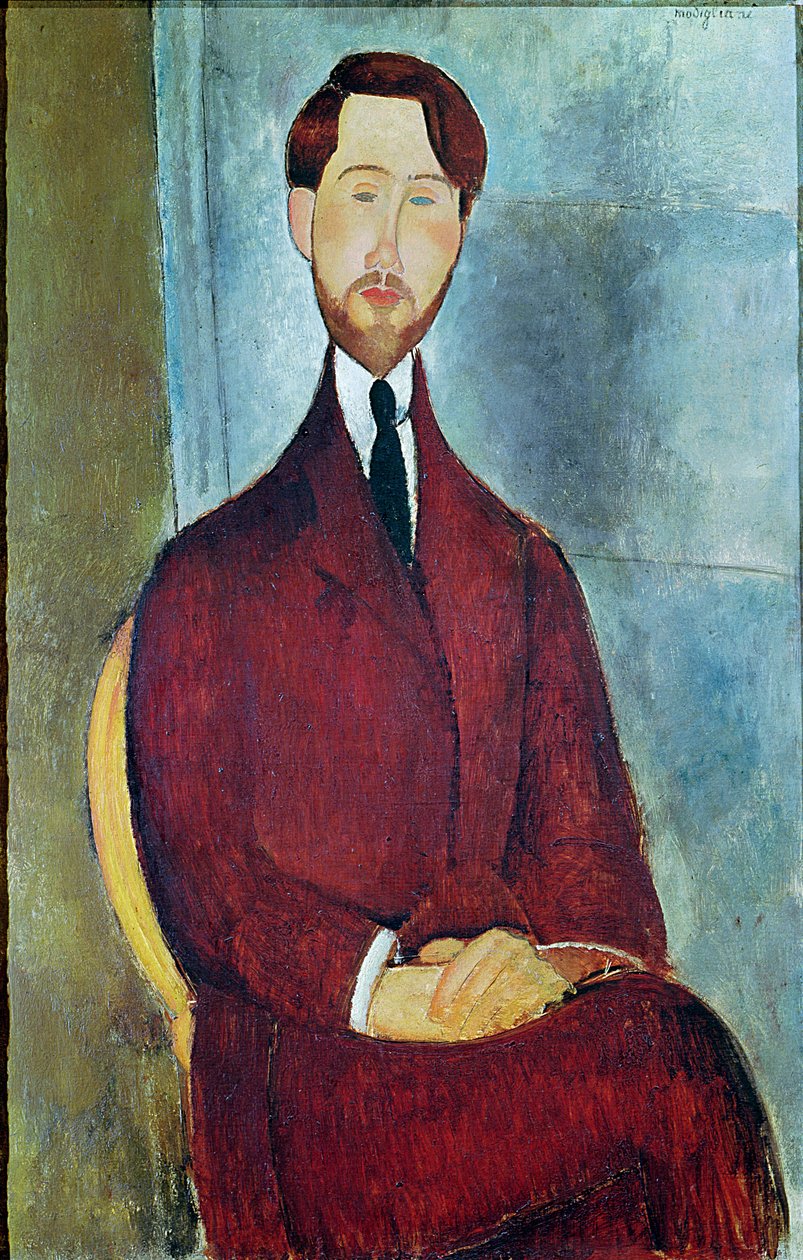 Leopold Zborowski by Amedeo Modigliani