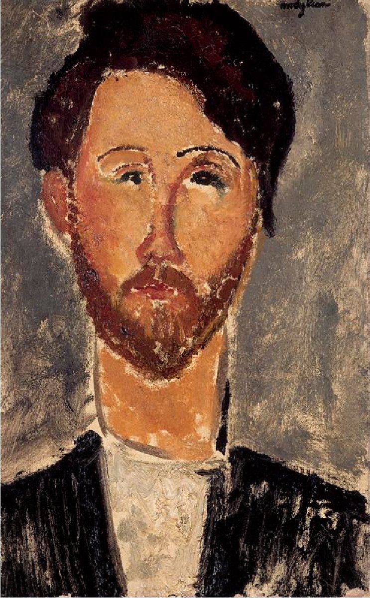 Portrait of Leopold Zborowski by Amedeo Modigliani