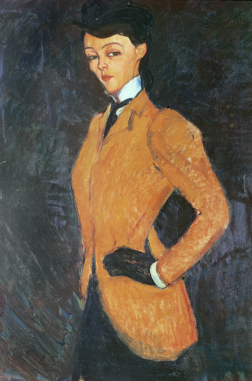 The Amazon, 1909 by Amedeo Modigliani