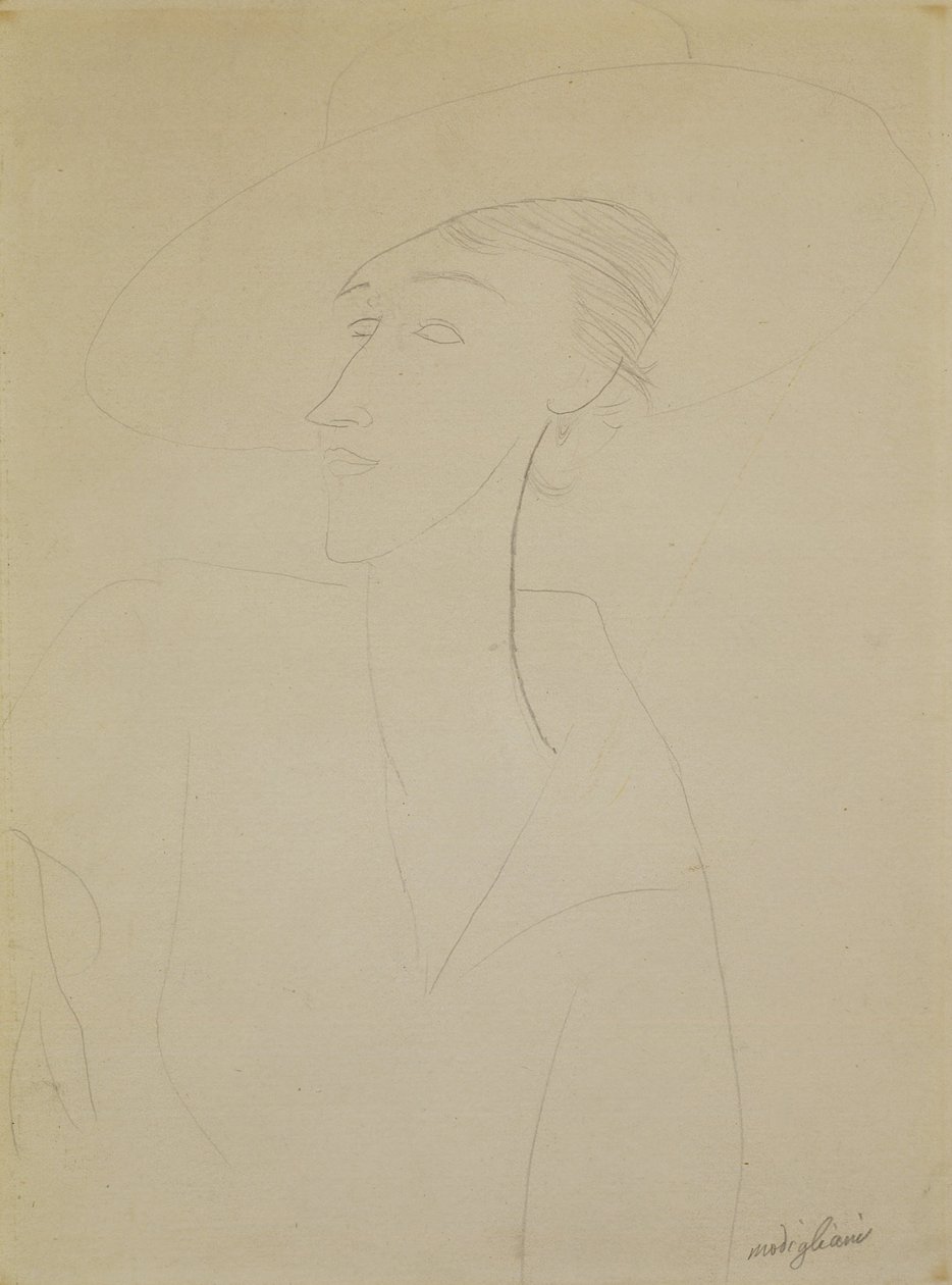 Portrait of Madame Zborowska by Amedeo Modigliani