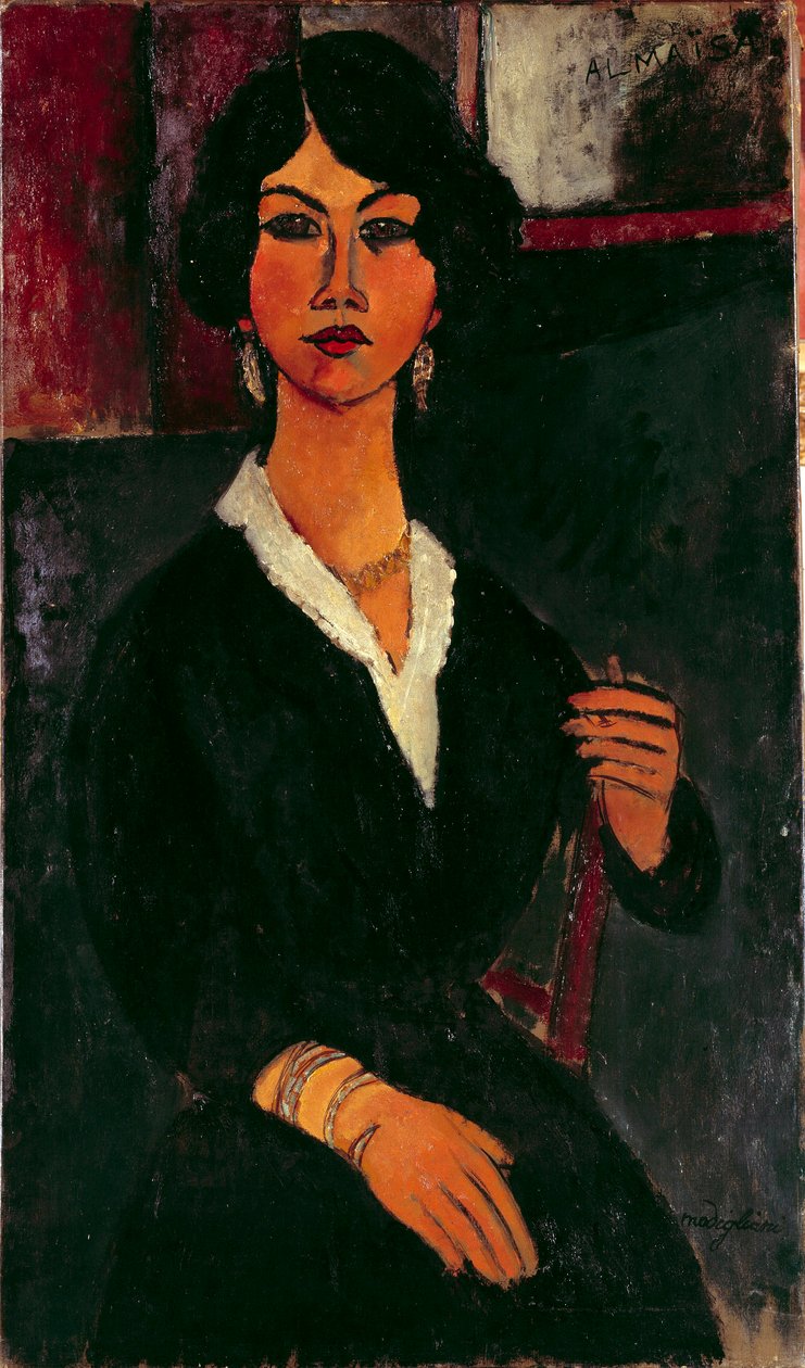 Almaisa the Algerian by Amedeo Modigliani