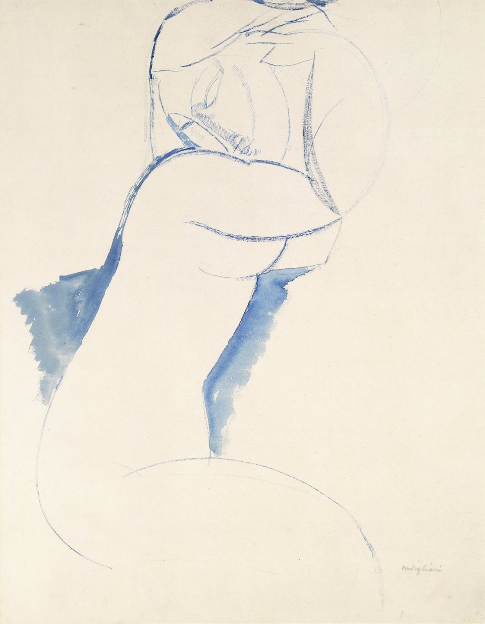 Caryatid by Amedeo Modigliani