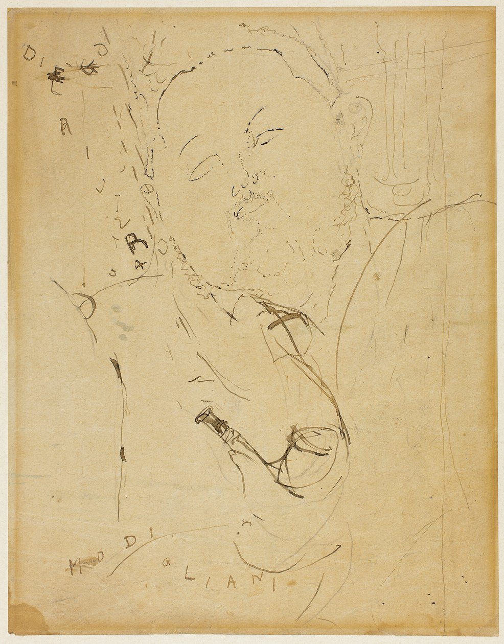 Diego Rivera by Amedeo Modigliani