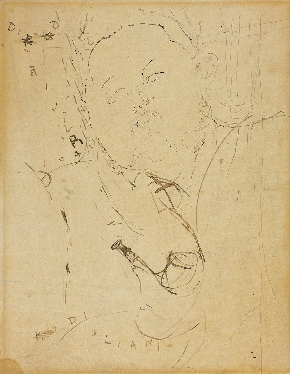 Diego Rivera by Amedeo Modigliani