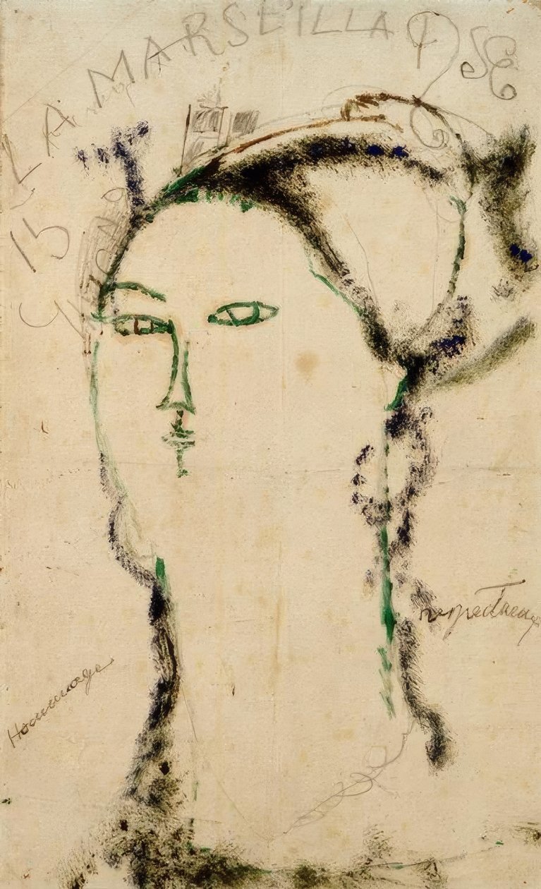 Madame Othon Friesz (The Marseillaise) by Amedeo Modigliani