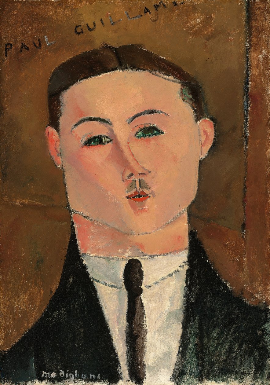 Paul Guillaume by Amedeo Modigliani