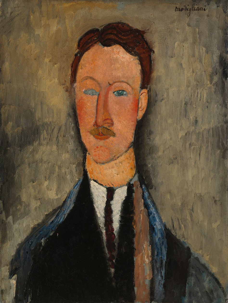 Portrait of the Artist Léopold Survage by Amedeo Modigliani