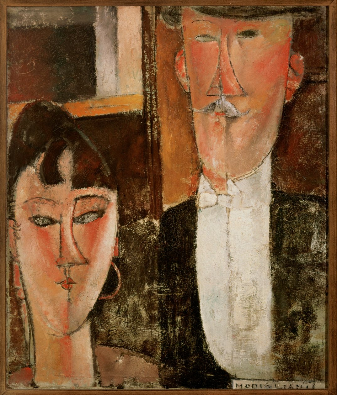 The Betrothed by Amedeo Modigliani