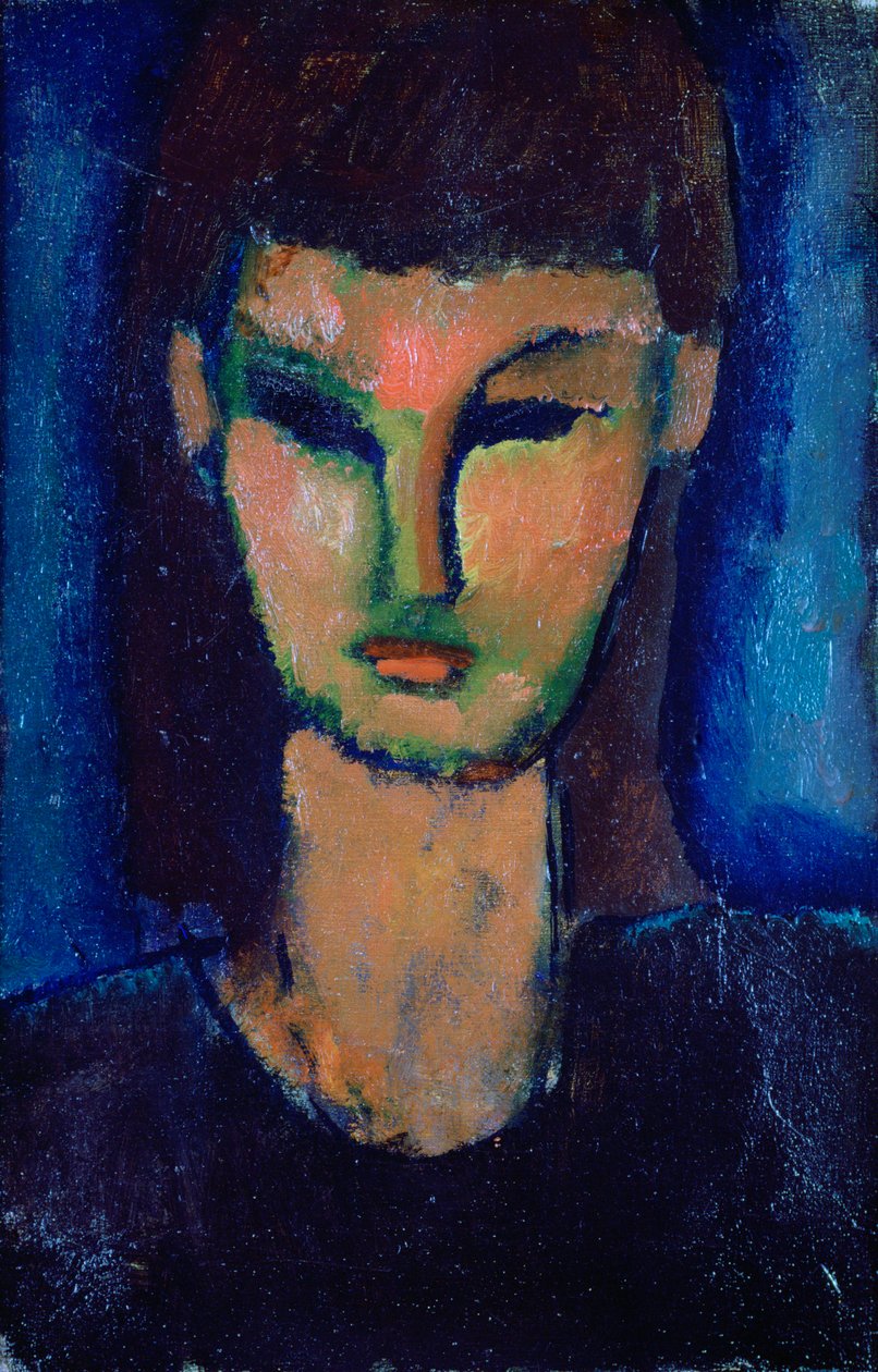 Young Woman, c1910 by Amedeo Modigliani