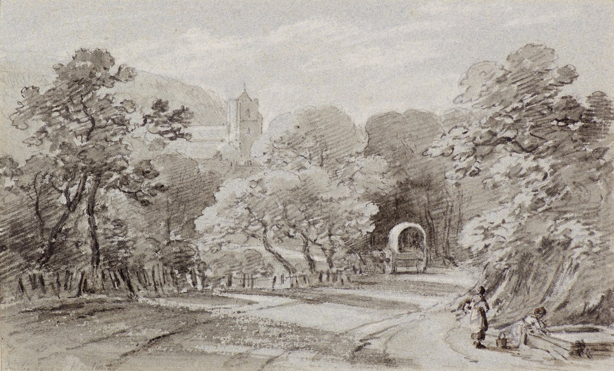 A Country Road, Hastings by Amelia Long