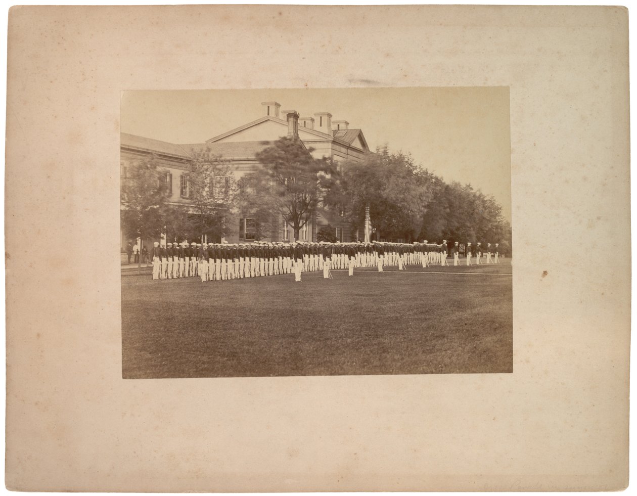 Dress Parade in Summer, c.1870 by American Photographer