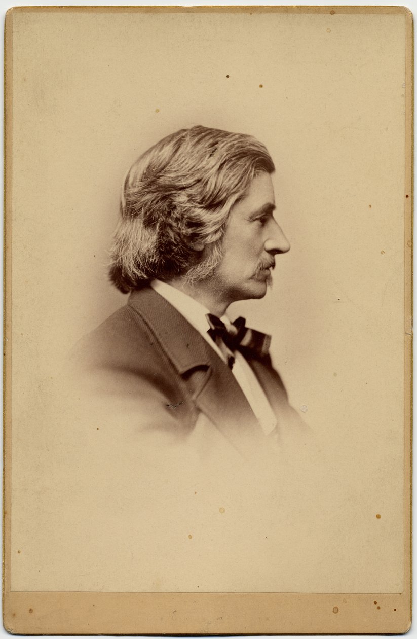 Franklin Benjamin Sanborn (1831-1917), American social reformer, journalist, social scientist by American Photographer