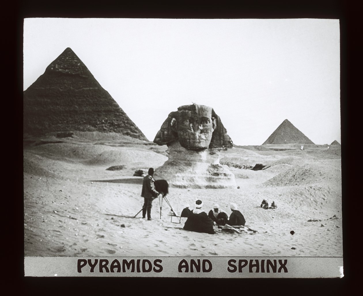 Gizeh - Pyramids and Sphinx by American Photographer