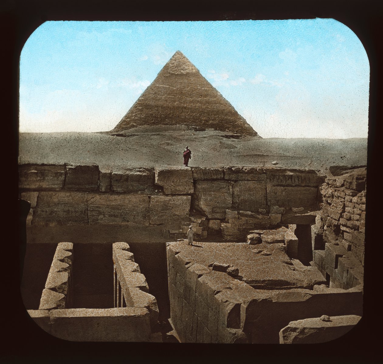 Gizeh - The Pyramid of Khafre by American Photographer