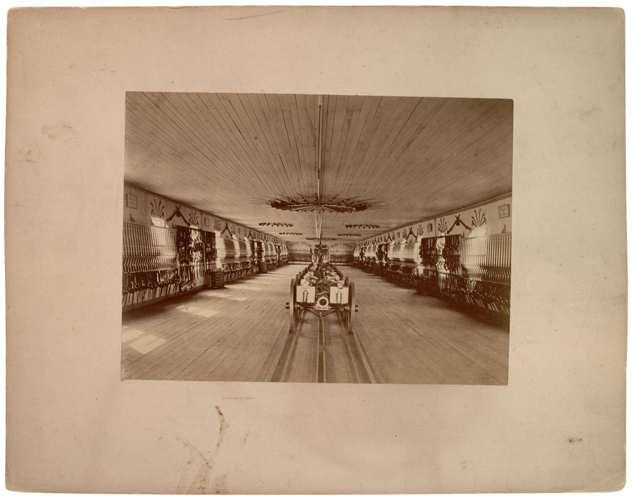 Inside of Armward, c.1870 by American Photographer