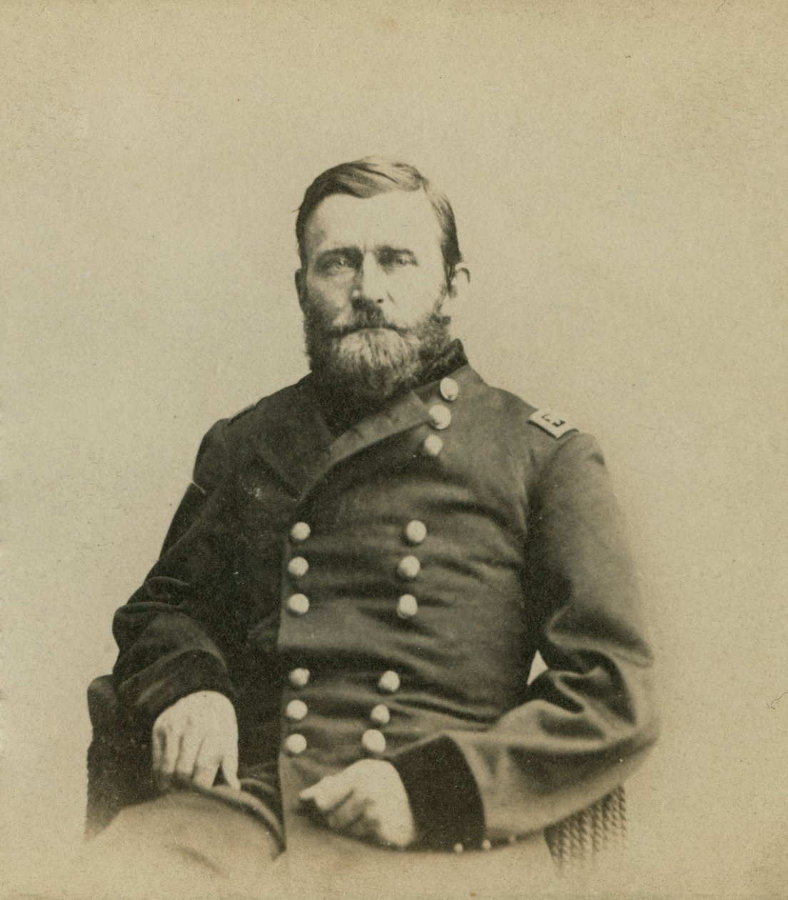 Lieutenant General Ulysses S. Grant (1822-85) by American Photographer