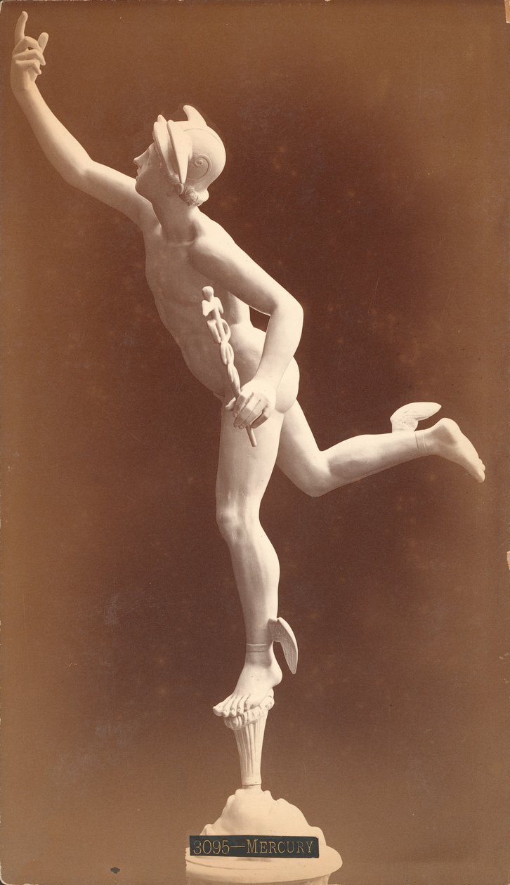 Statue of the Roman God Mercury by American Photographer