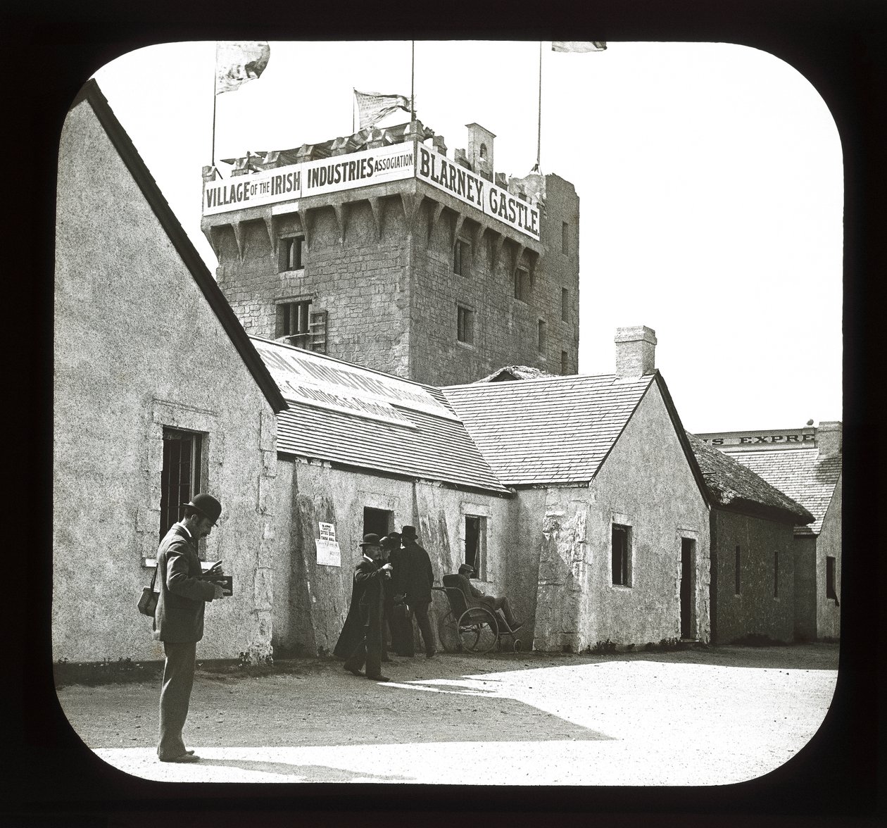 Worlds Columbian Exposition: Irish Village, Chicago by American Photographer