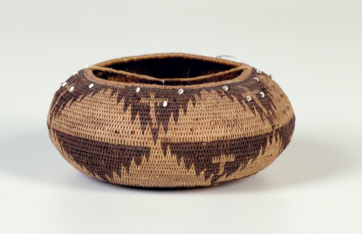Miniature Basket, c.1900 by American School