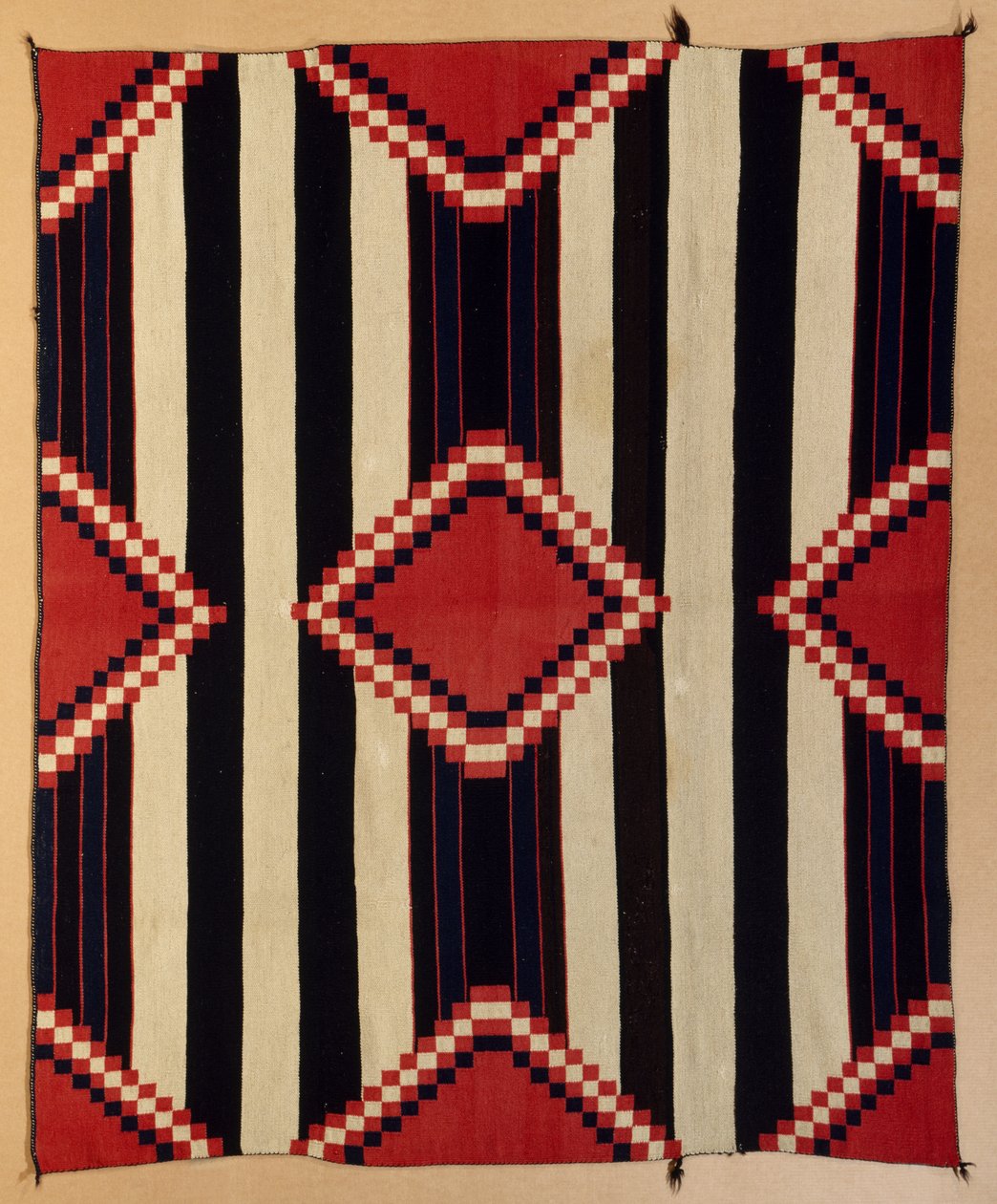 Navajo Phase III chiefs blanket, 1880-90 by American School