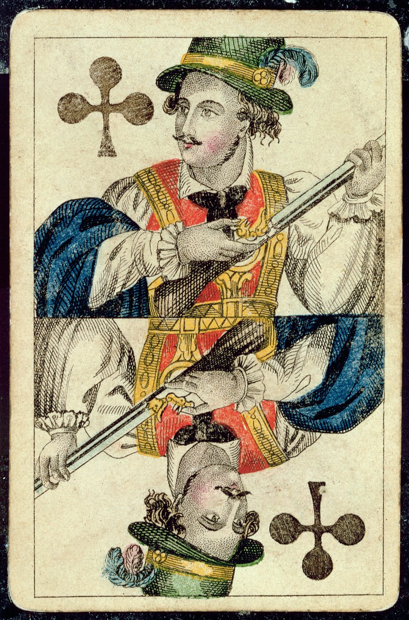 Playing Card: Jack of Clubs by American School