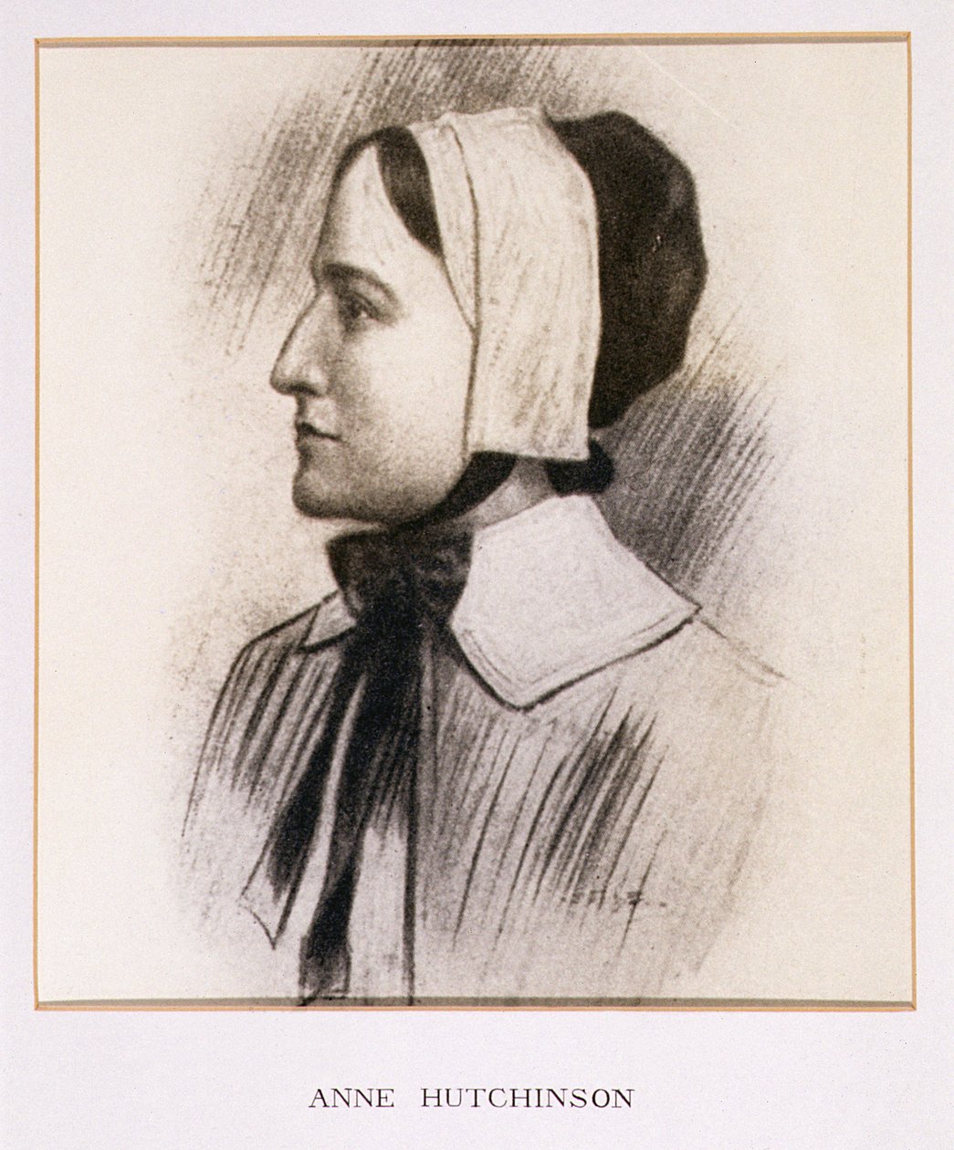 Portrait of Anne Hutchinson by American School