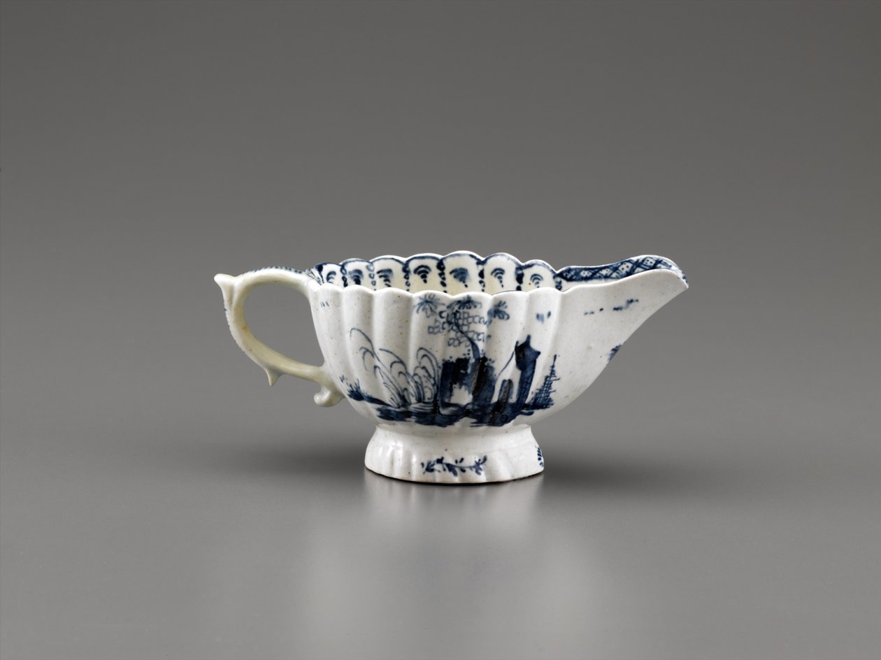 Sauceboat, from the china manufactory, Gousse Bonnin & G. A. Morris, 1770-72 by American School