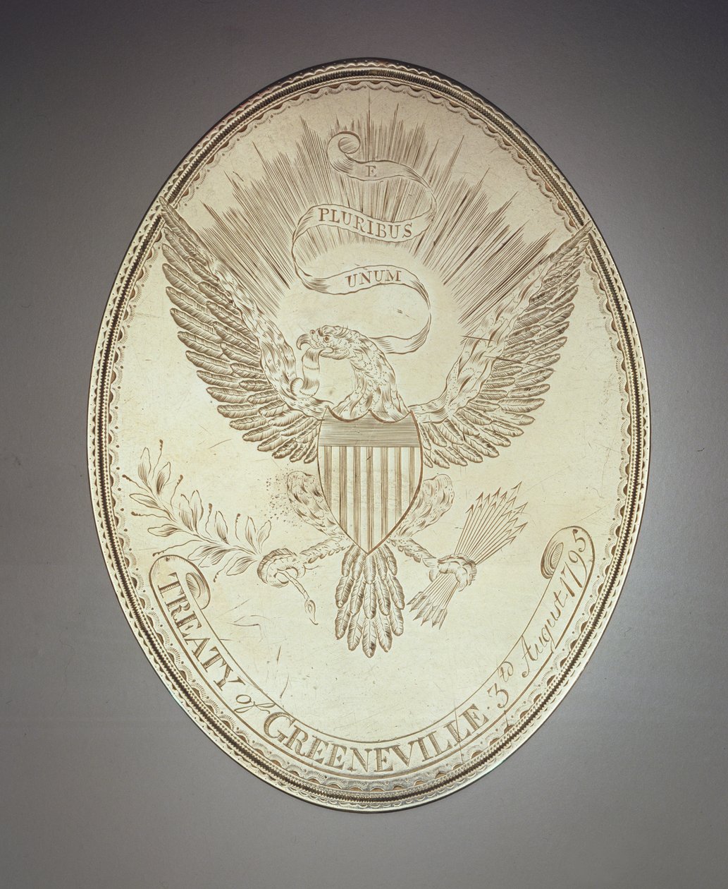 Treaty of Greeneville Peace Medal by American School