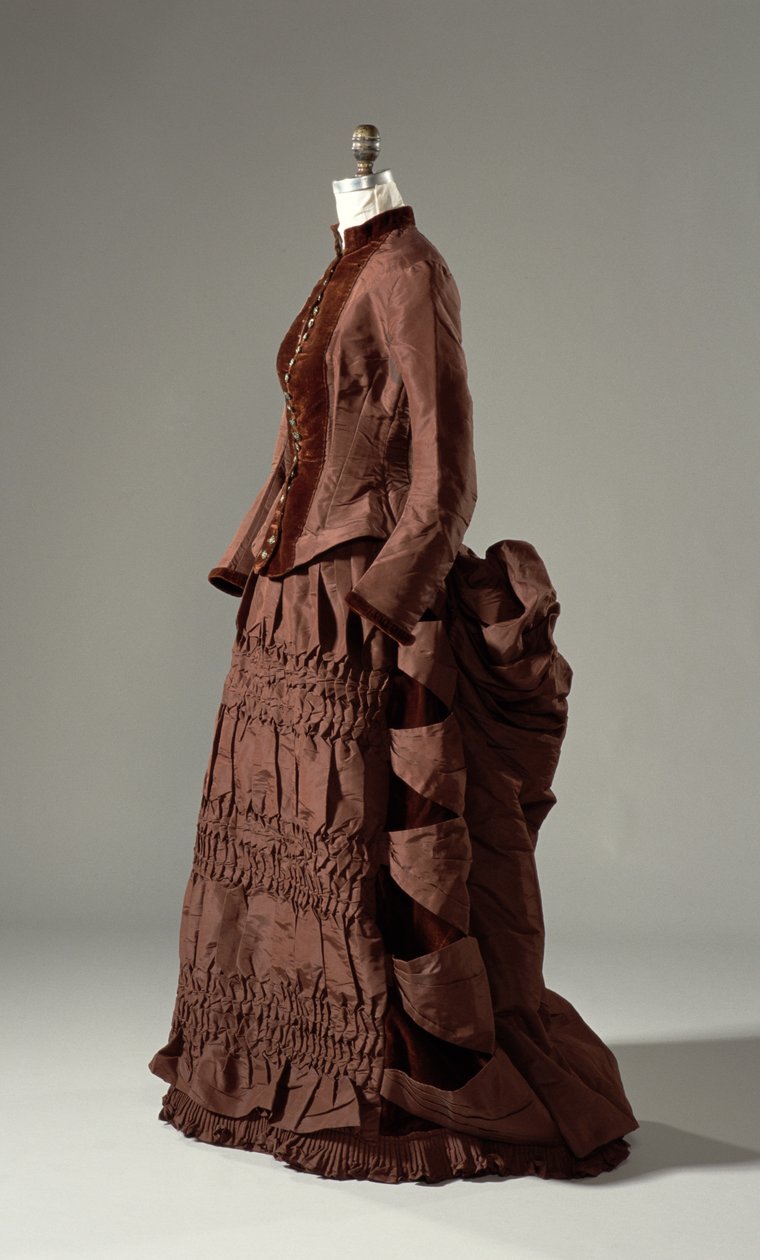 Walking Dress, c.1880 by American School