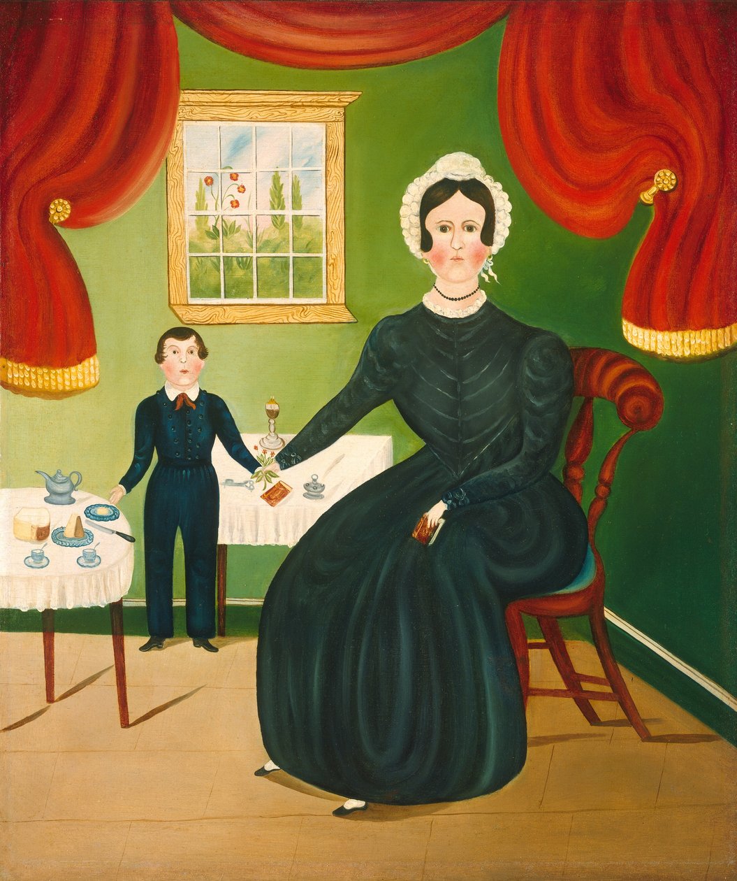 Interior Scene by American 19th Century