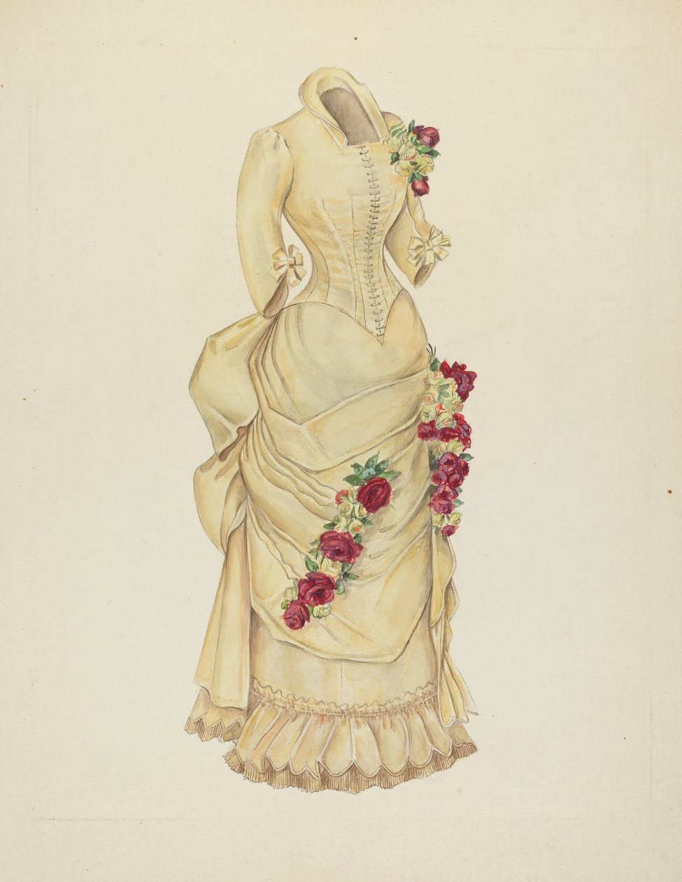 Bustle Dress by American 20th Century