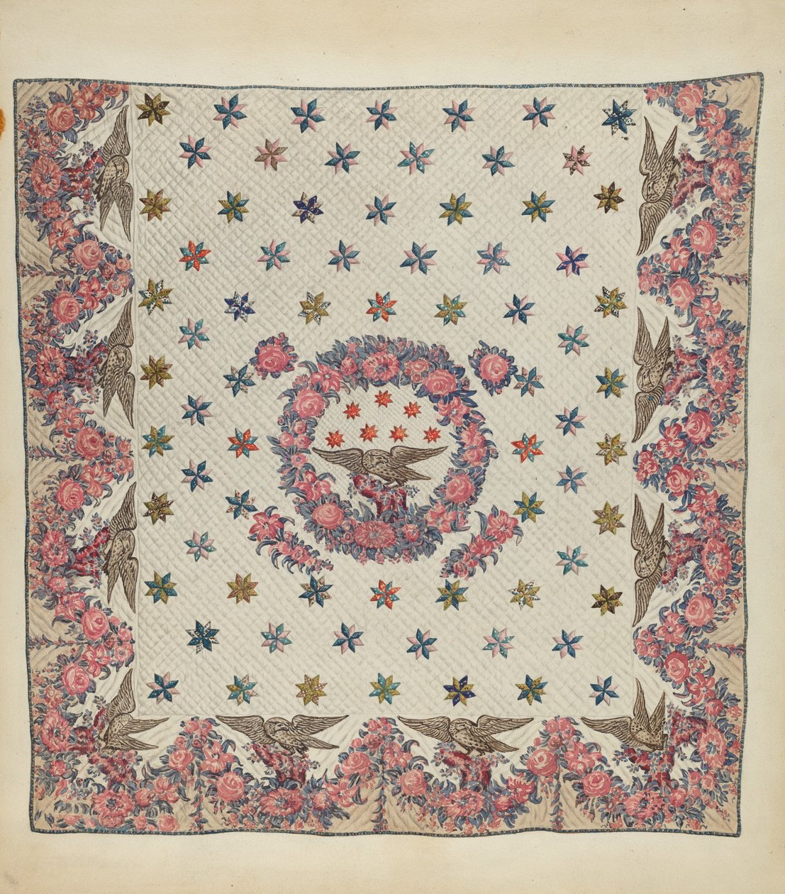 Centennial Quilt by American 20th Century