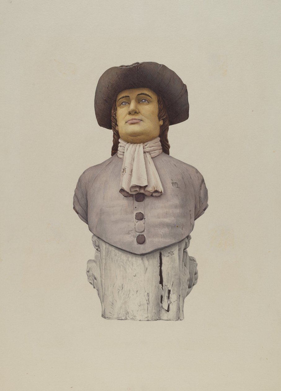Figurehead: Quaker by American 20th Century