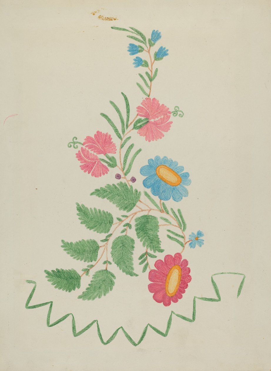 Floral Motifs by American 20th Century