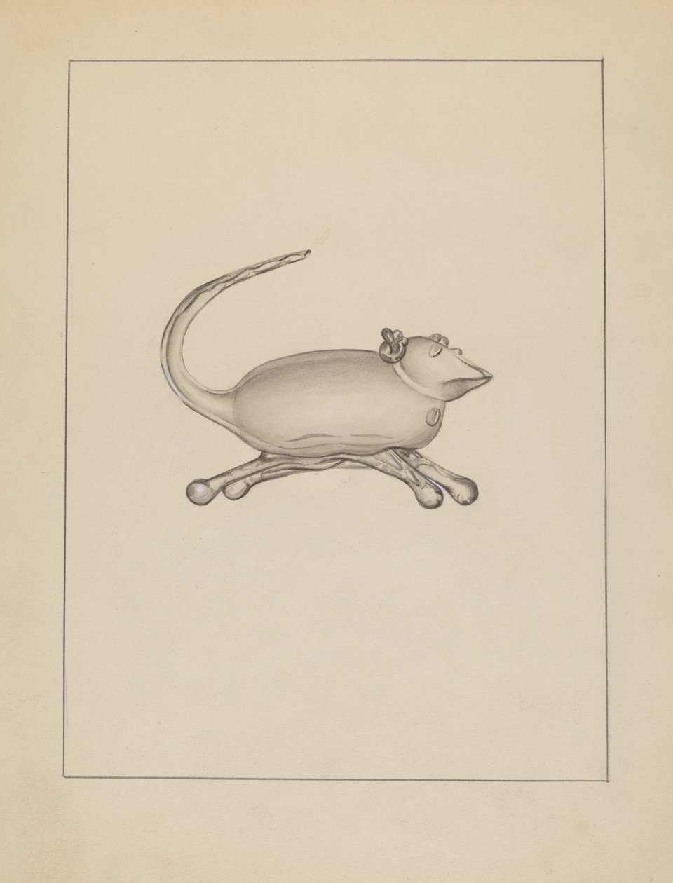 Glass Mouse by American 20th Century