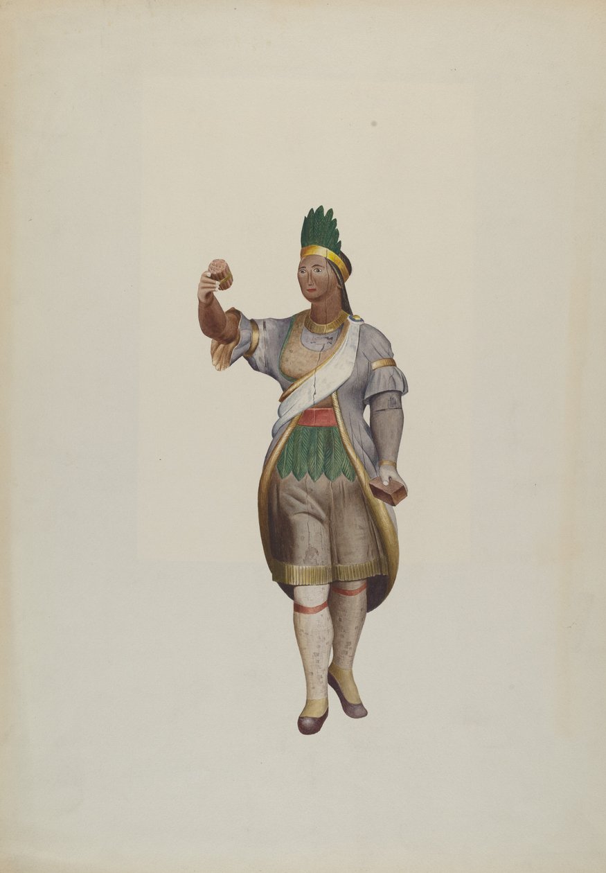 Indian Woman by American 20th Century