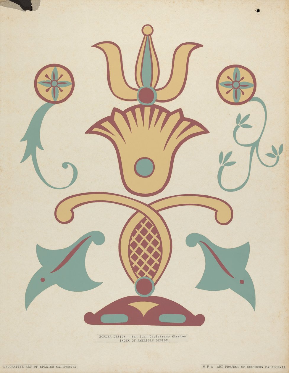 San Juan Capistrano Mission Border Design from the portfolio 