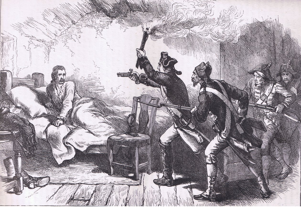 Arrest of General Westcott (illustration from 
