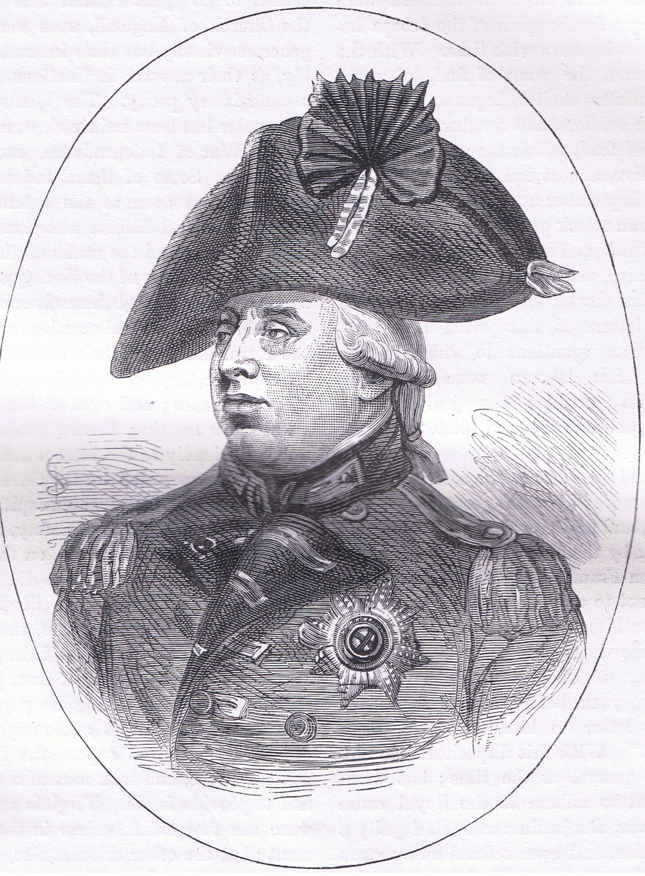 King George III (illustration from 