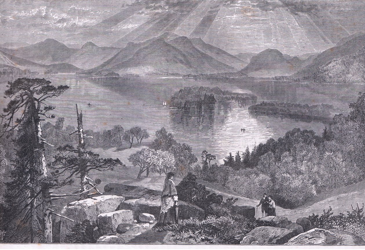 Long Island, Lake George (illustration from 