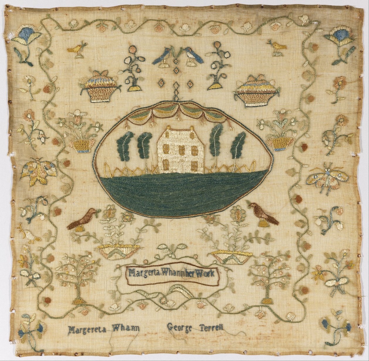 Sampler by American Margereta Whann