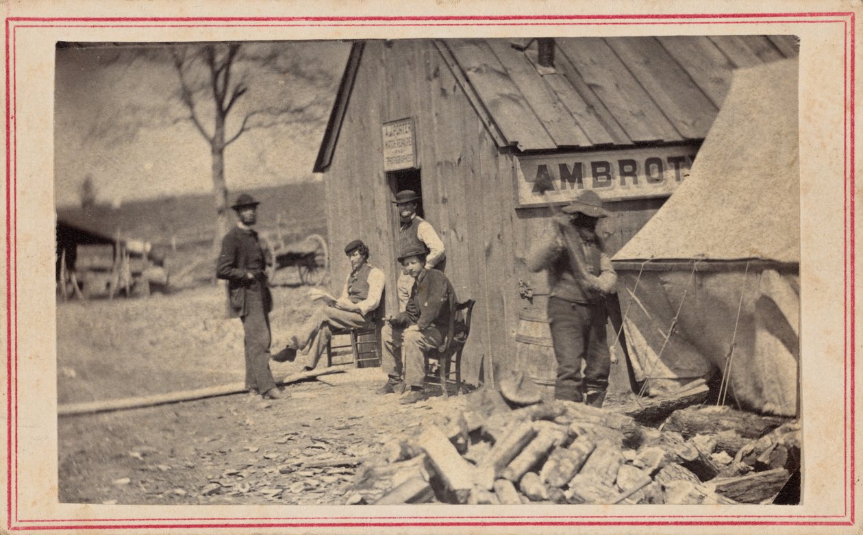 A.J. Porter Ambrotype Studio, 1860s by American Photographer