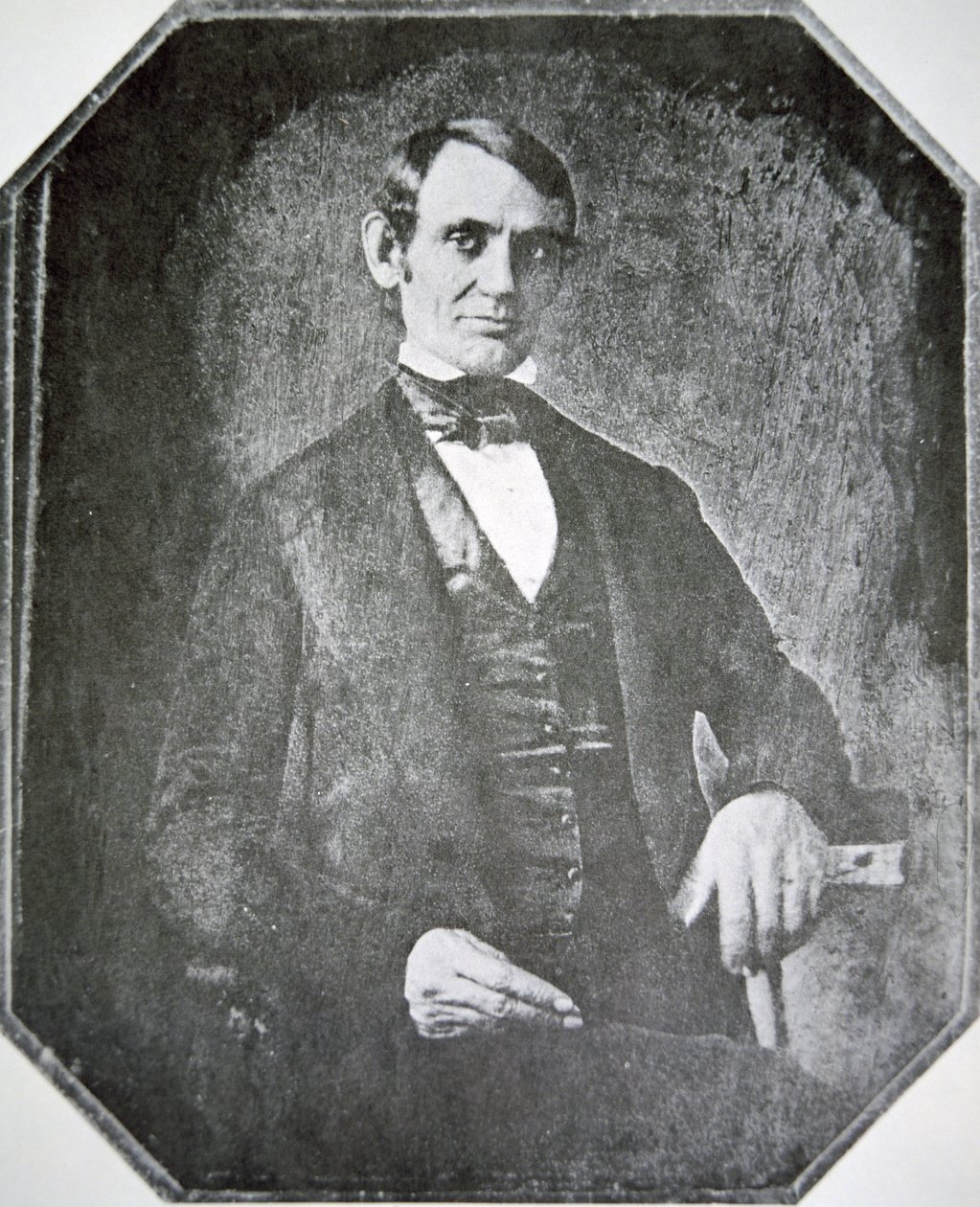 Abraham Lincoln (1809-65) as a member of Congress aged 37 by American Photographer