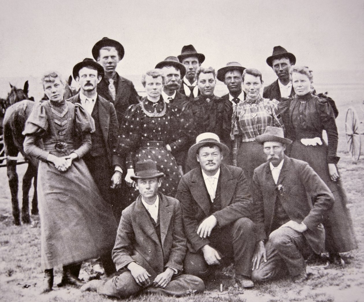 American Pioneers, c.1850 by American Photographer