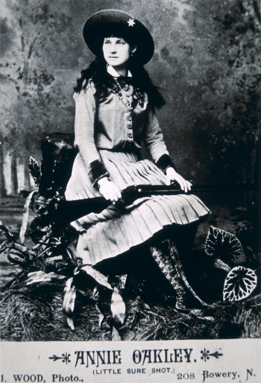 Annie Oakley (1860-1926) by American Photographer