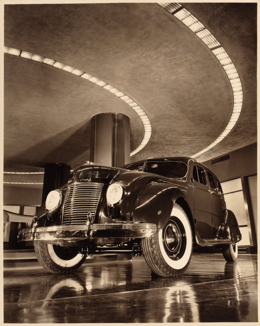 Chrysler Airflow Four Door Sedan, Published 1937 by American Photographer
