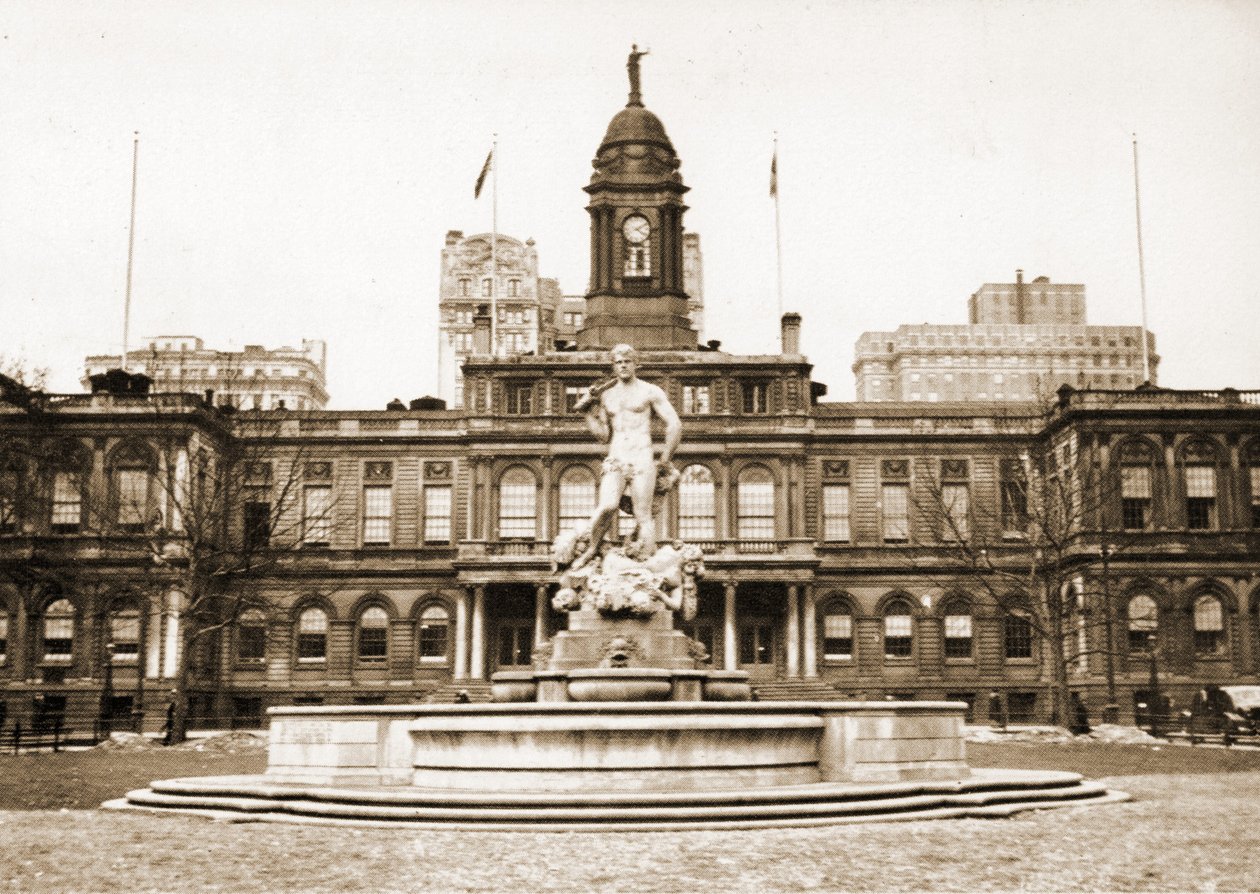 City Hall, New York City by American Photographer