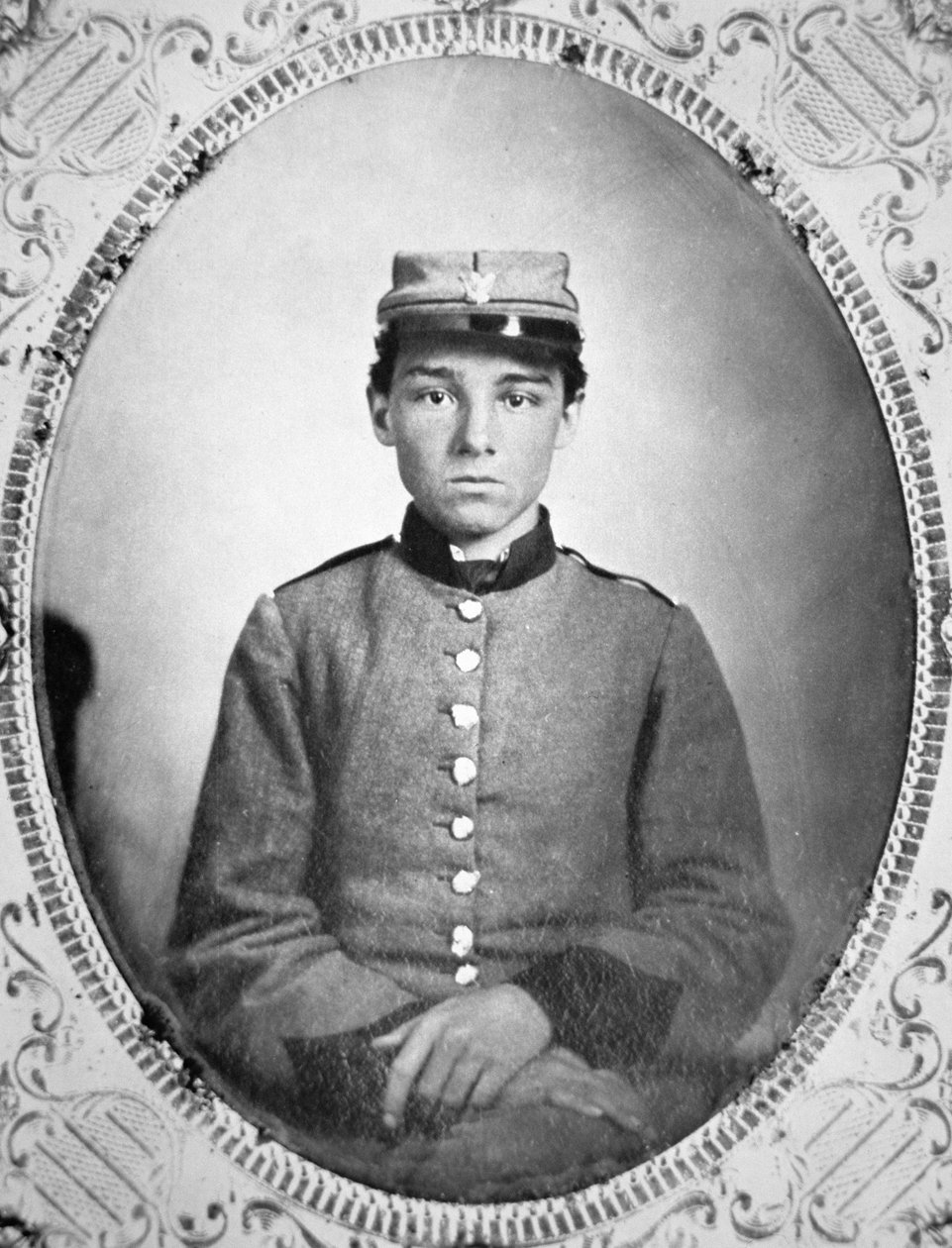 Edwin Tennison, Confederate Army soldier by American Photographer
