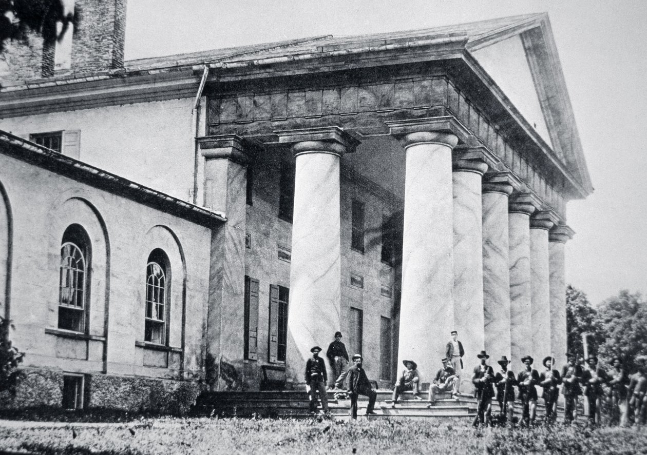 Federal Troops Occupying Robert E. Lee